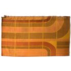 Tapis vintage années 70 motifs psychédéliques