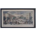 Vue d'optique "vue du Cours de Marseille" époque XIXème