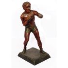 Régule sportif double patine 1930 boxe ou lutte