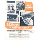 Affiche de cinéma des années 60 Le plus sauvage d'entre tous