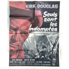 Affiche de cinéma des années 60 Seuls sont les indomptés 