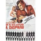 Affiche de cinéma des années 60 un de nos espions a disparu