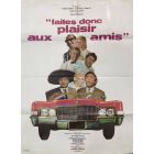 Affiche de cinéma des années 60 faites donc plaisirs aux amis