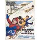 Affiche de cinéma des années 60 aux frais de la princesse