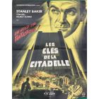 Affiche de cinéma des années 60 les clés de la citadelle