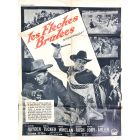 Affiche de cinéma des années 60 les flèches brûlées