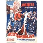 Affiche de cinéma des années 60 Joselito est le petit gondolier