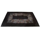 Tapis vintage années 70 motifs abstraits par Maurice André 