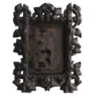 Cadres photo époque fin XIXème style rocaille en gutta-percha (paire)