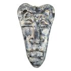 Sculpture de masque en céramique années 50/60 par Paulette Toma