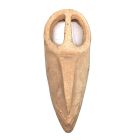 Sculpture de masque en céramique années 50/60 par Paulette Toma