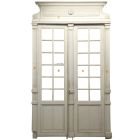 Éléments de boiserie en bois laqué 1900 (doubles portes)