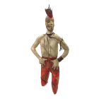 Sculpture personnage décor train fantôme de l'horreur 