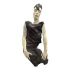 Sculpture personnage décor train fantôme de l'horreur 