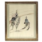 Gravure circassienne Toulouse Lautrec 