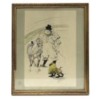 Gravure circassienne Toulouse Lautrec 