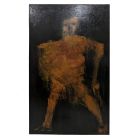 Édouard Poncet Duquaire huile sur toile personnage