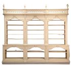 Grande bibliothèque bibus de boiserie XIXème 