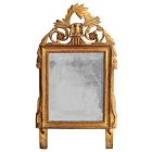 Miroir en bois doré époque XVIIIème style Louis XVI