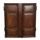 Portes d'armoire en noyer époque XVIIIème (paire)