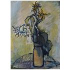Bouquet de fleurs aux tournesols par Jean-Pierre Alliès