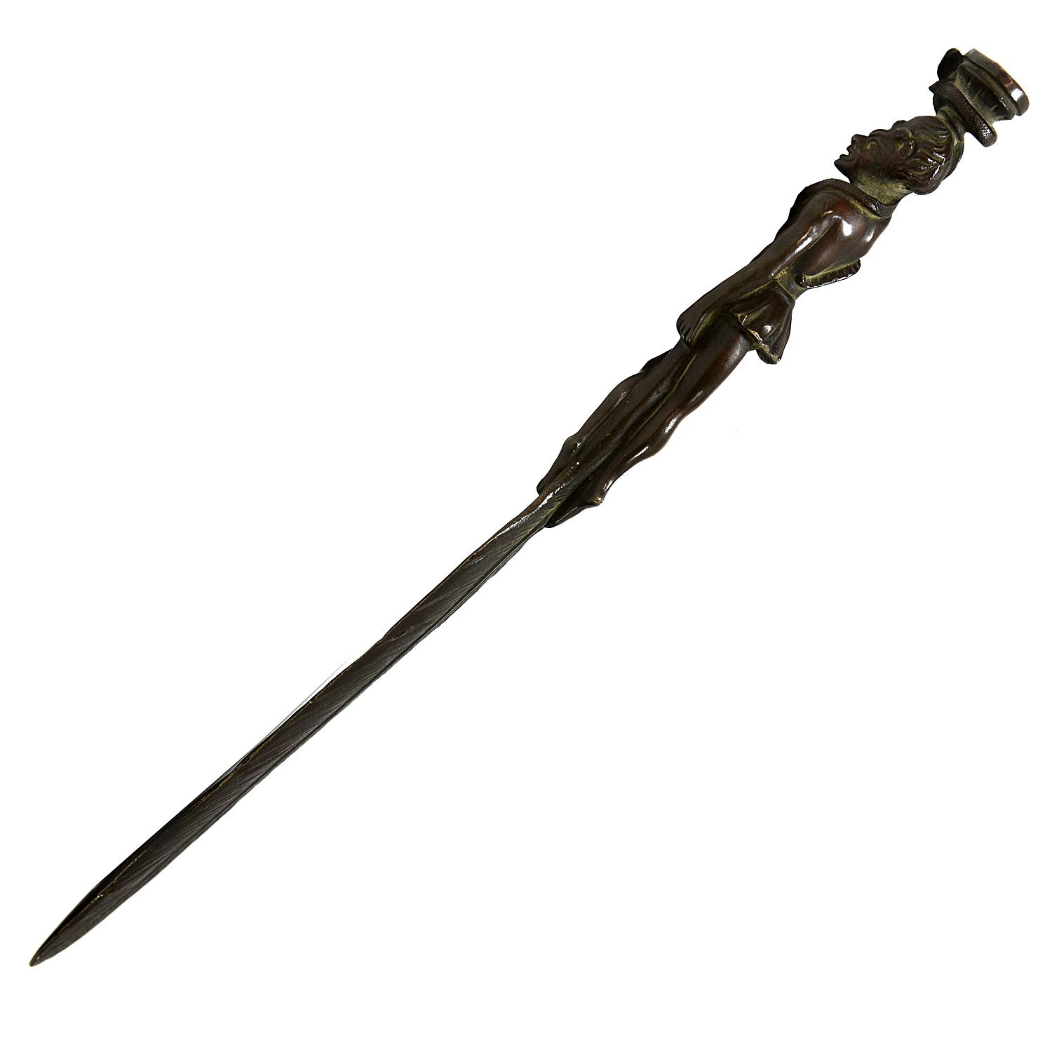 Coupe-papier en bronze à décor de diablotin XIXème