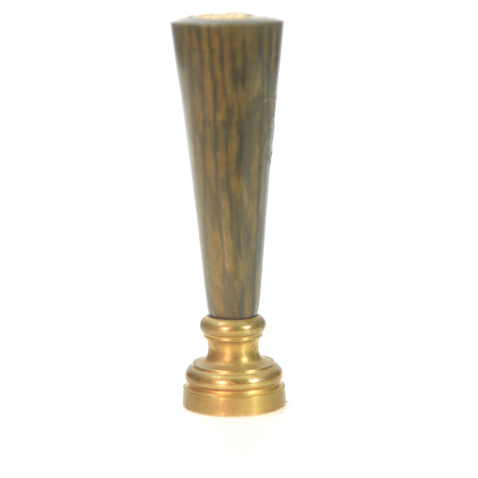 Sceau à cacheter de collection en bronze à décor de tête de Jésus