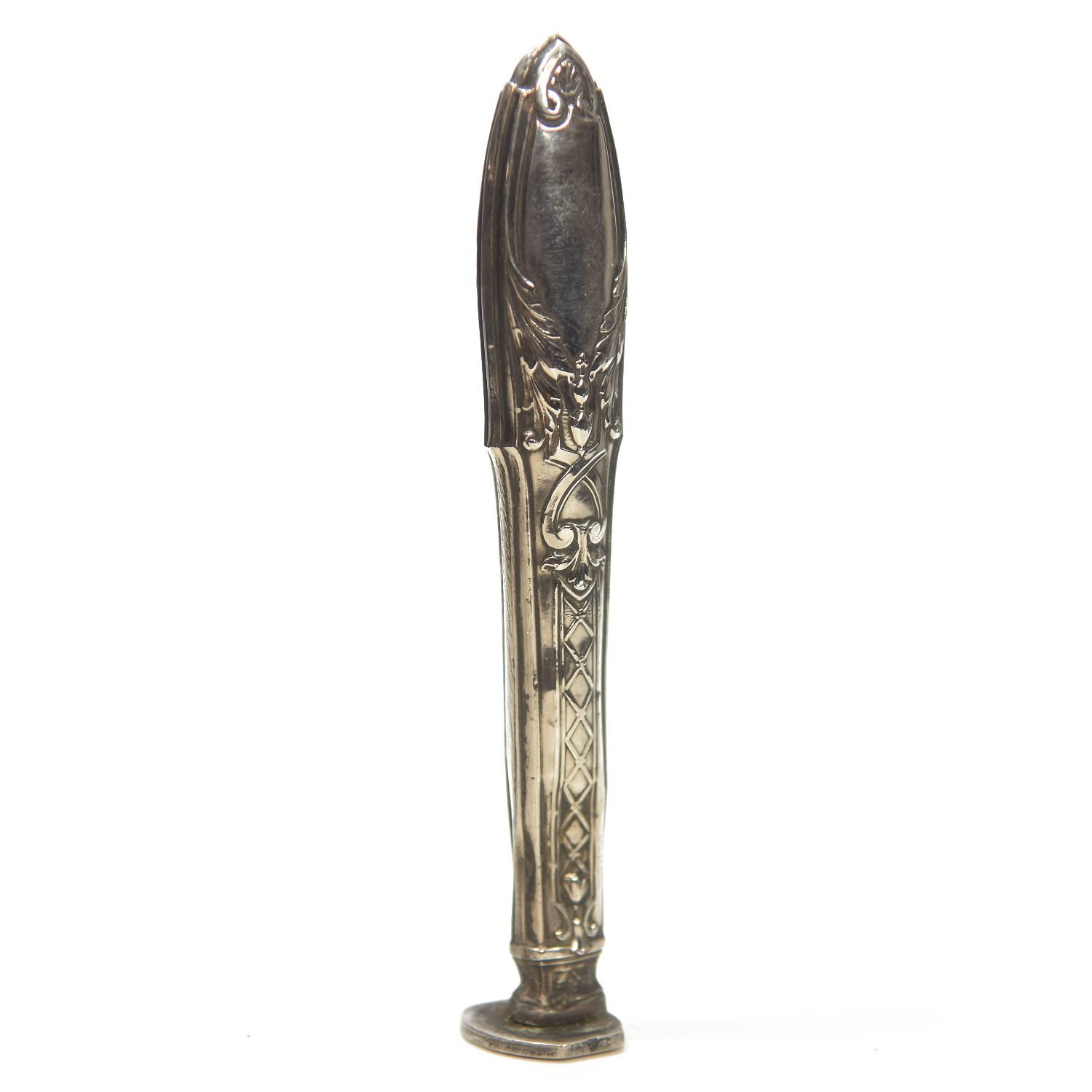 Sceau à cacheter de collection en argent Art Nouveau