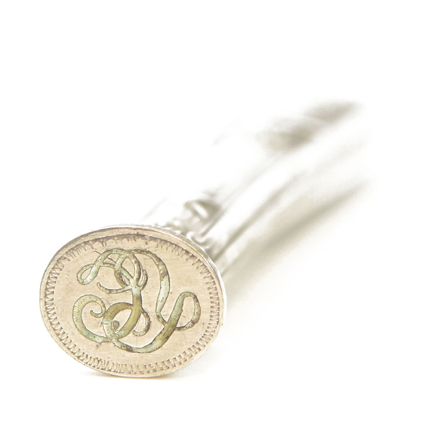 Sceau à cacheter de collection en argent 