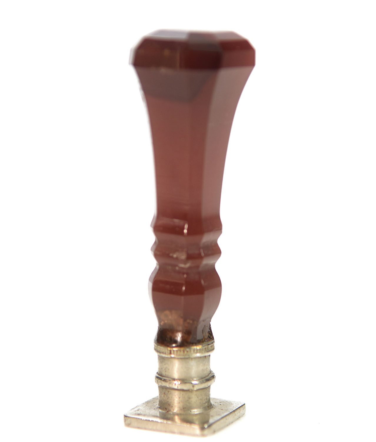 Sceau à cacheter de collection en agate 