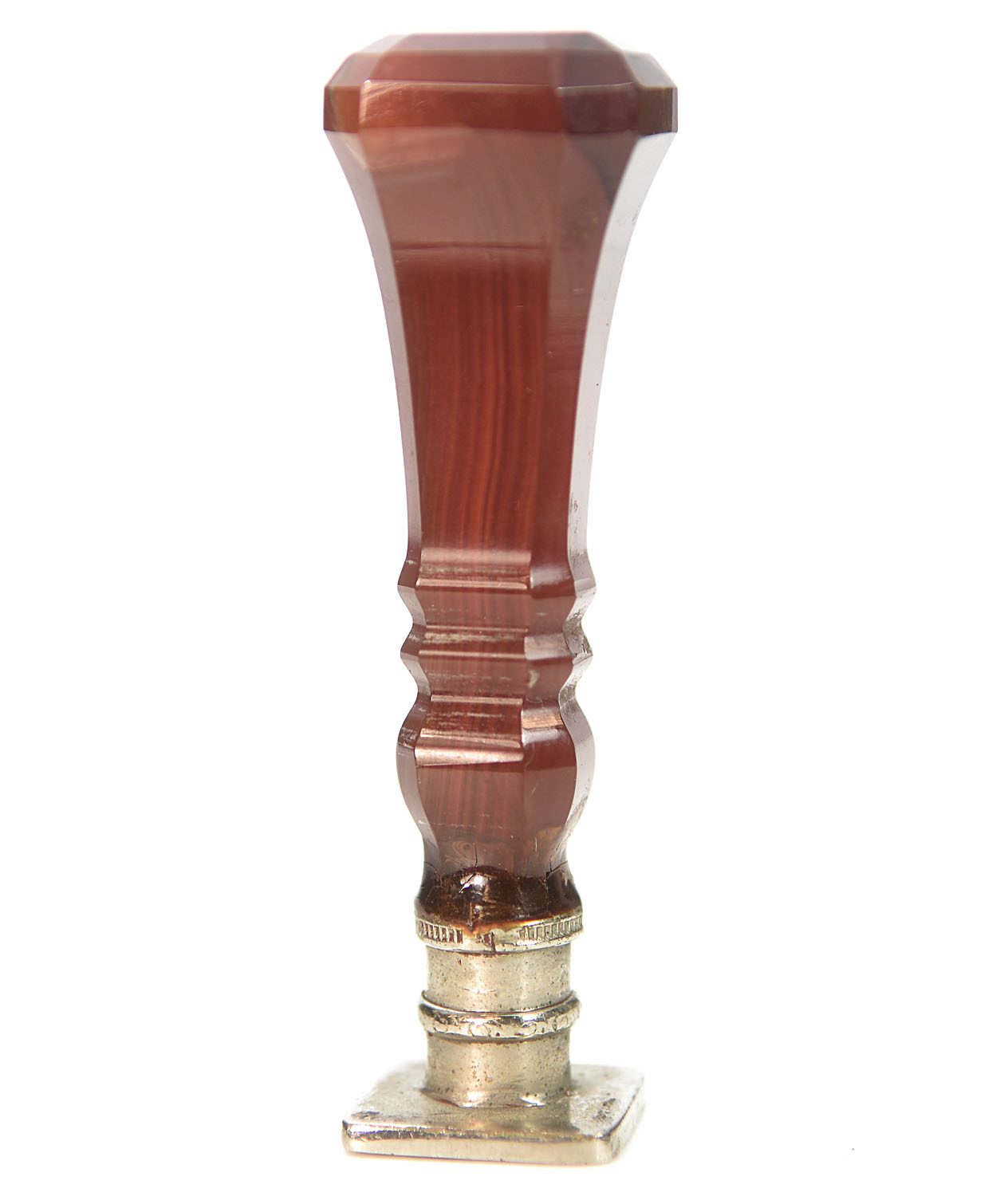 Sceau à cacheter de collection en agate 