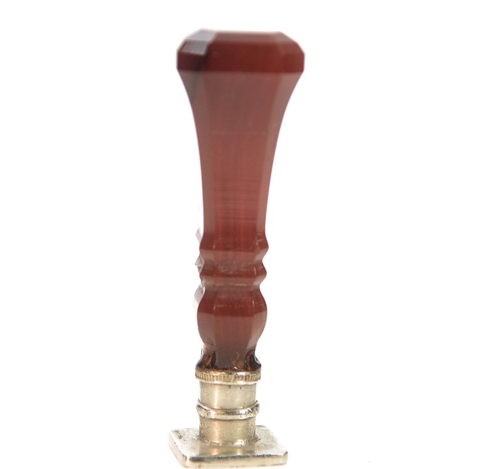 Sceau à cacheter de collection en agate 