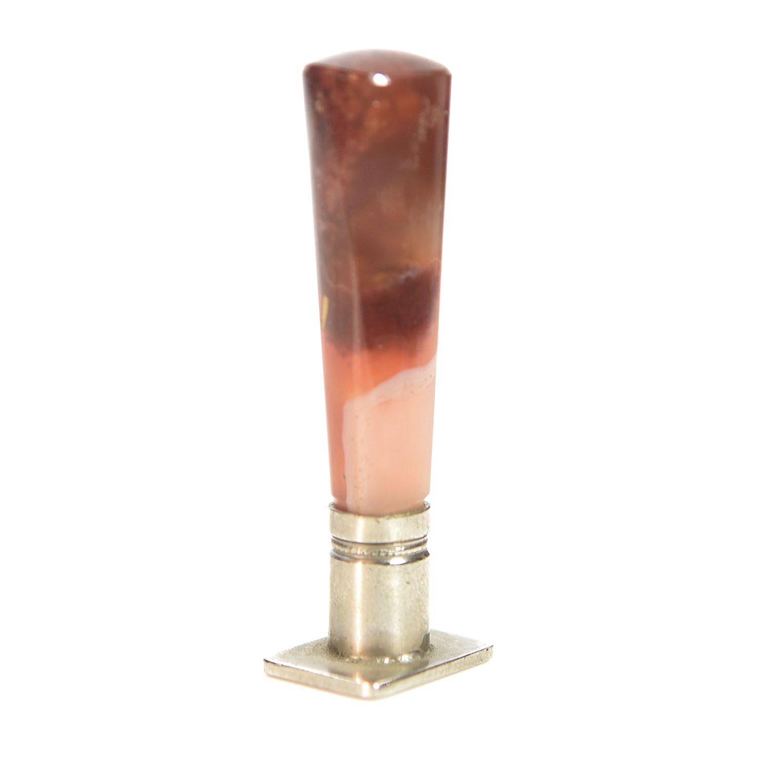 Sceau à cacheter de collection en agate vierge 