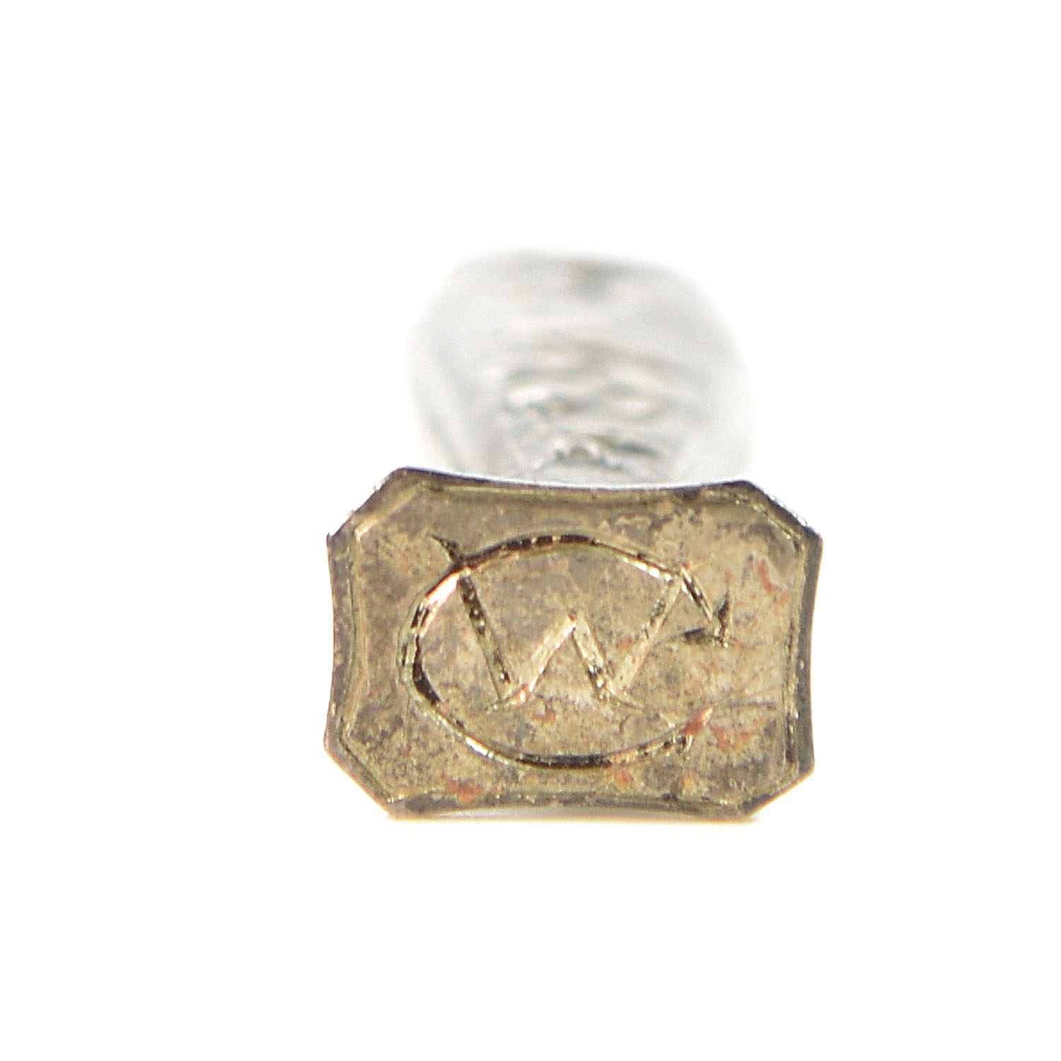 Sceau à cacheter de collection en argent ou métal argenté