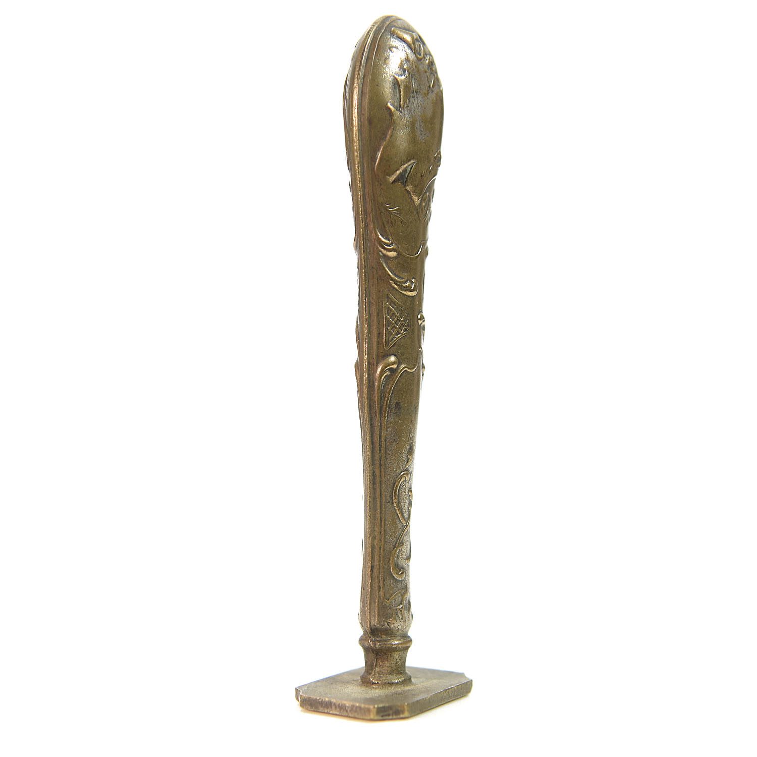 Sceau à cacheter de collection en argent ou métal argenté 