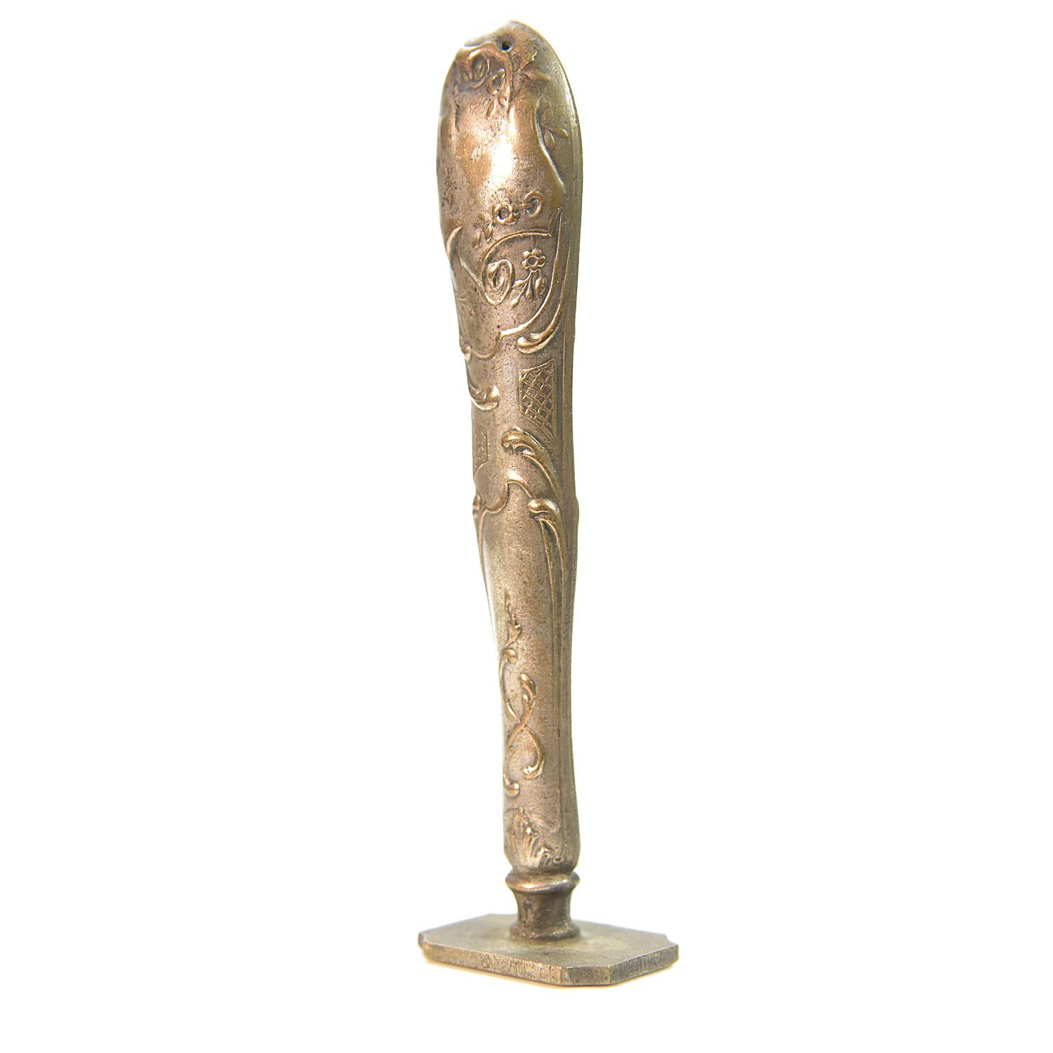 Sceau à cacheter de collection en argent ou métal argenté 
