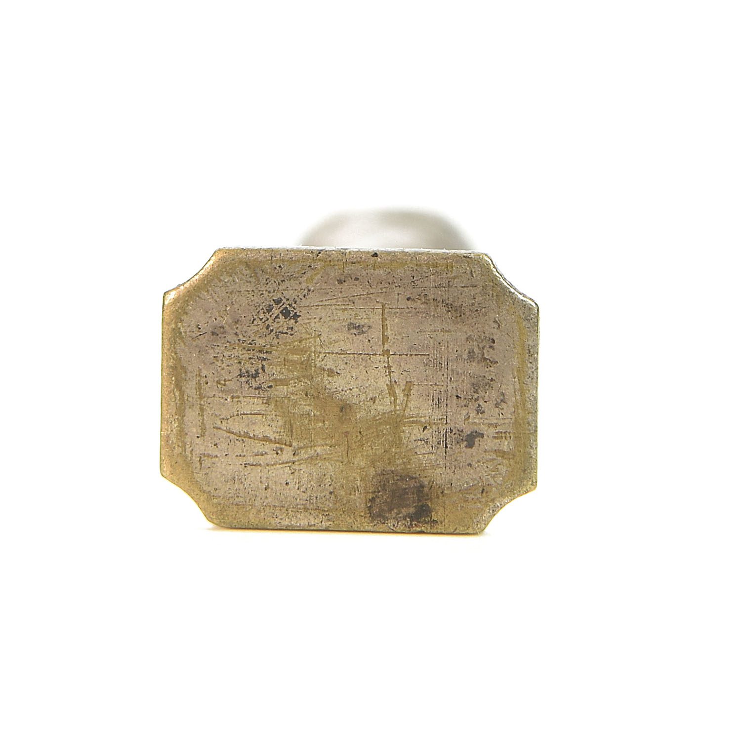 Sceau à cacheter de collection en argent ou métal argenté 