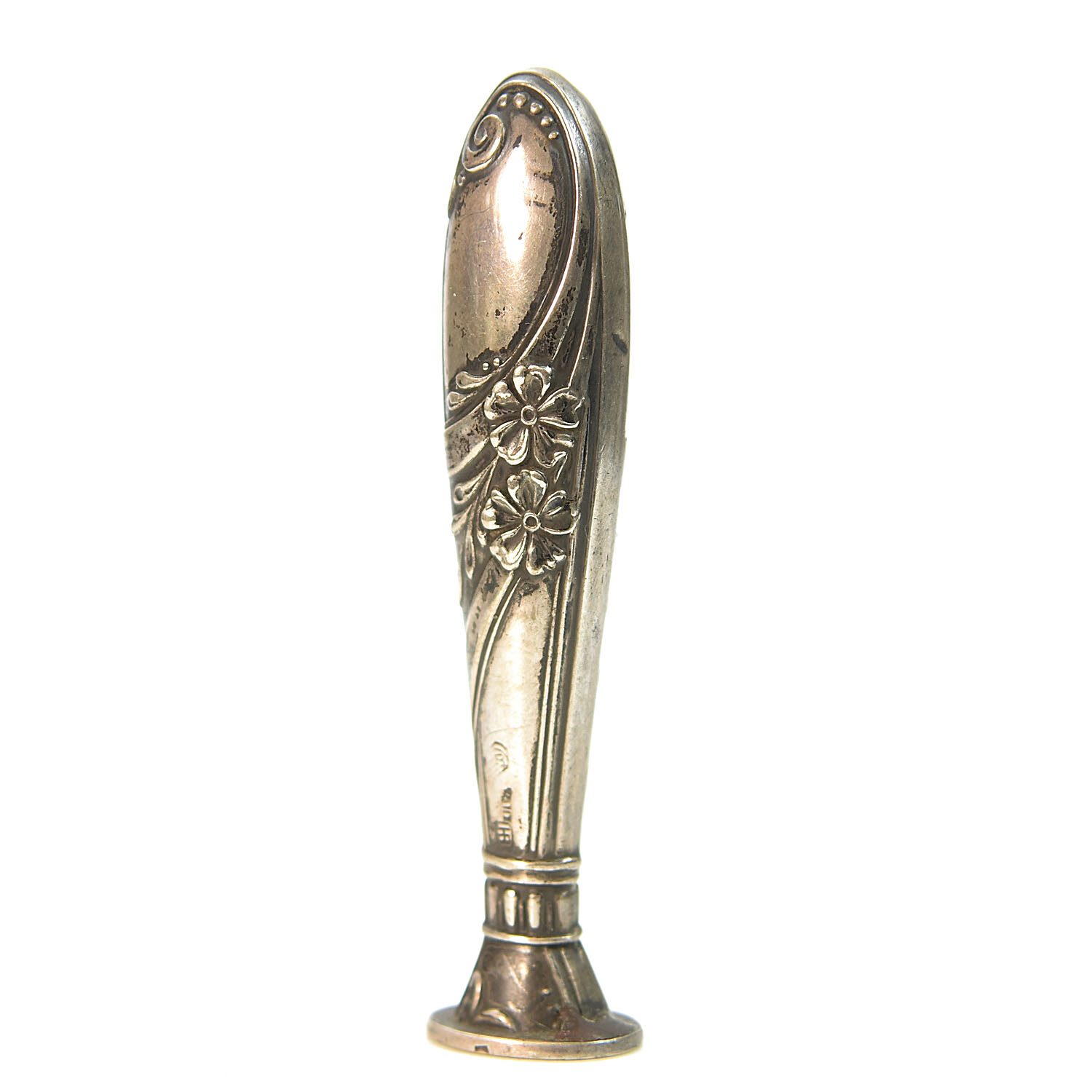 Sceau à cacheter de collection en argent ou métal argenté 