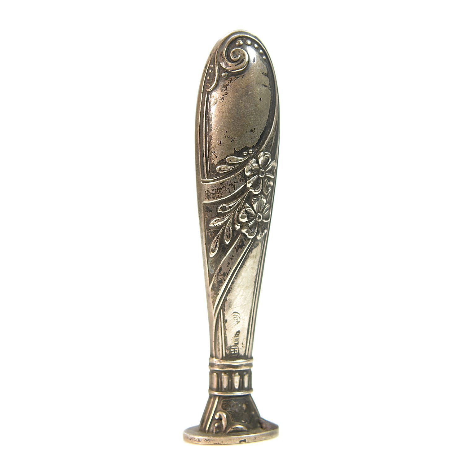 Sceau à cacheter de collection en argent ou métal argenté 