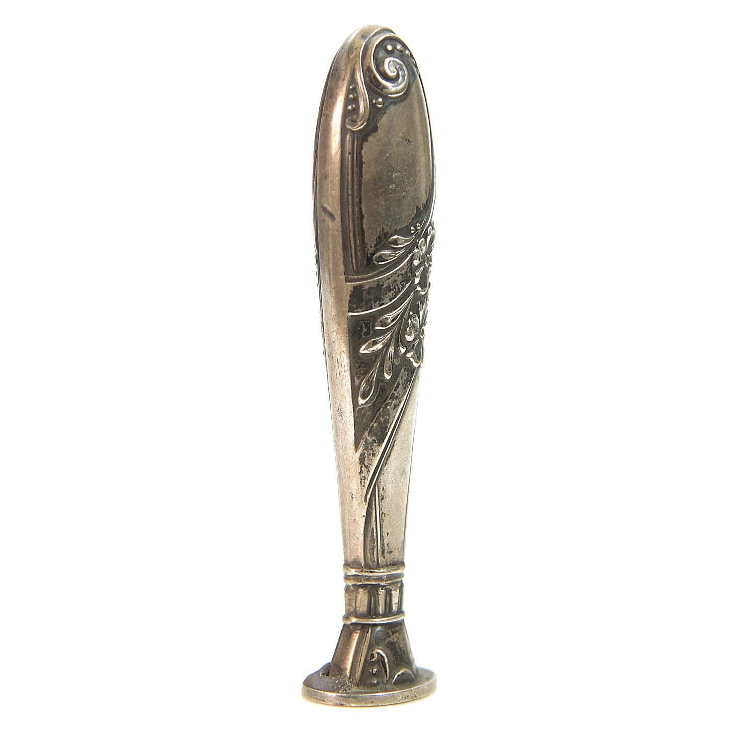 Sceau à cacheter de collection en argent ou métal argenté 