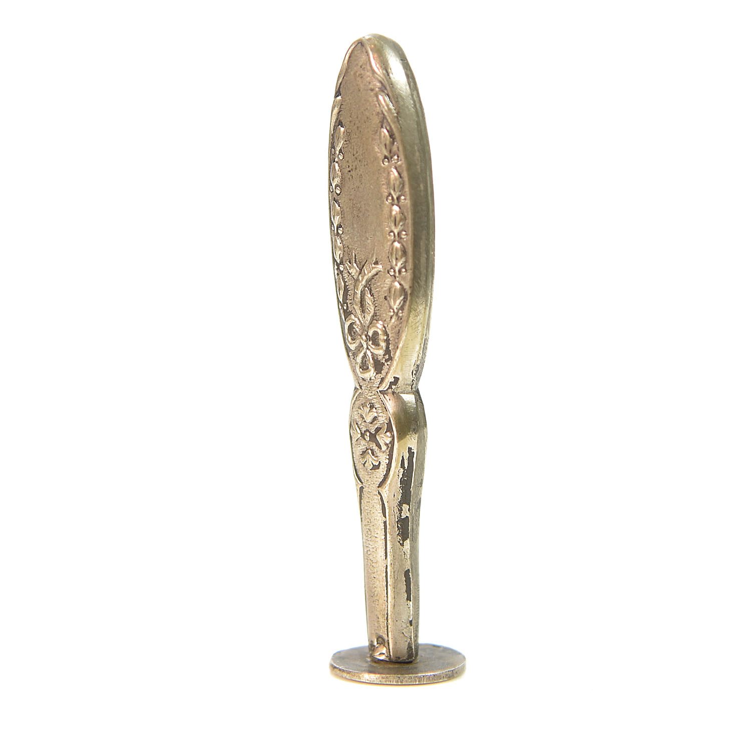 Sceau à cacheter de collection en argent ou métal argenté
