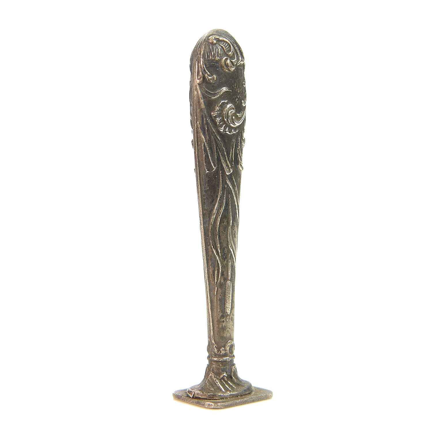 Sceau à cacheter de collection en argent ou métal argenté 