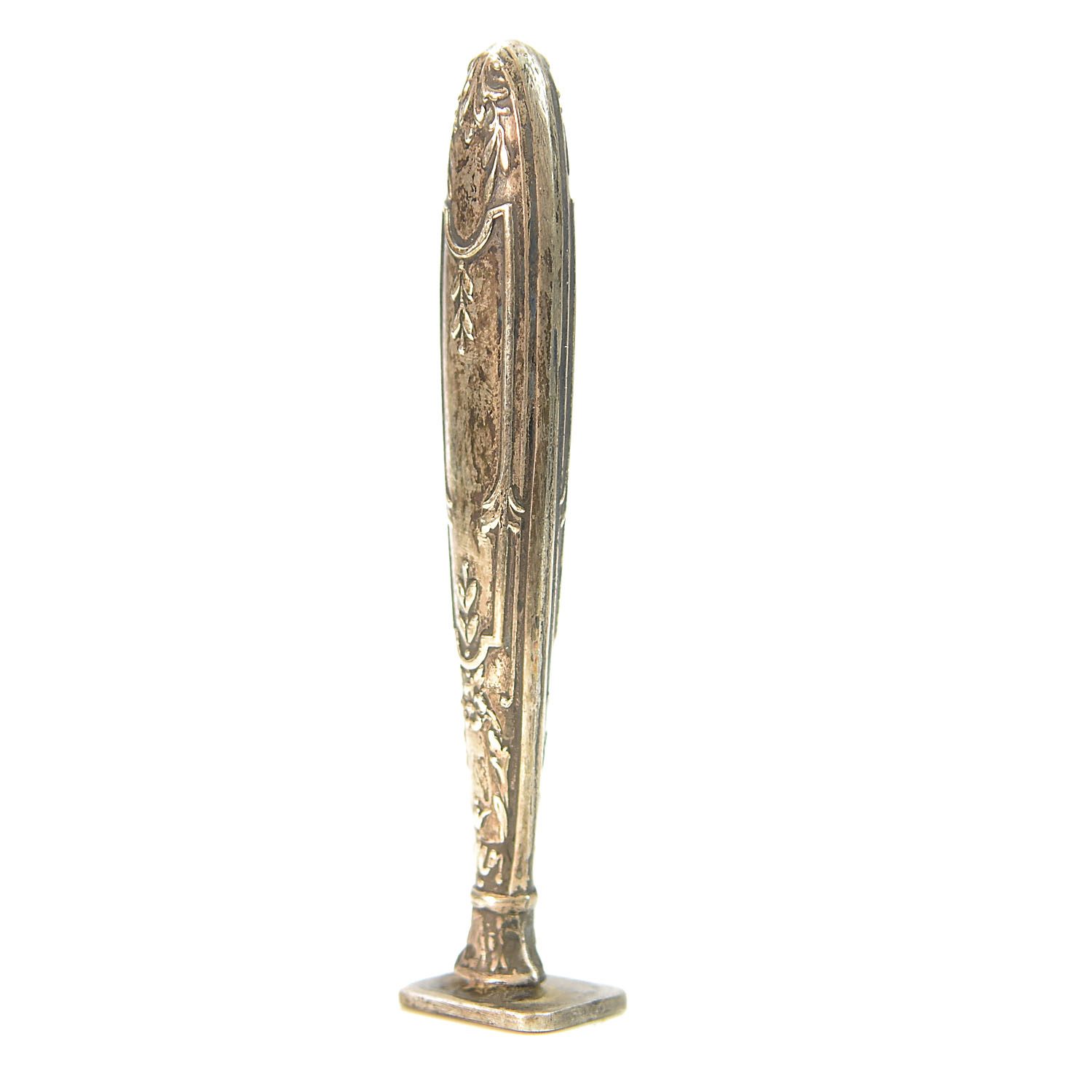Sceau à cacheter de collection en argent ou métal argenté 