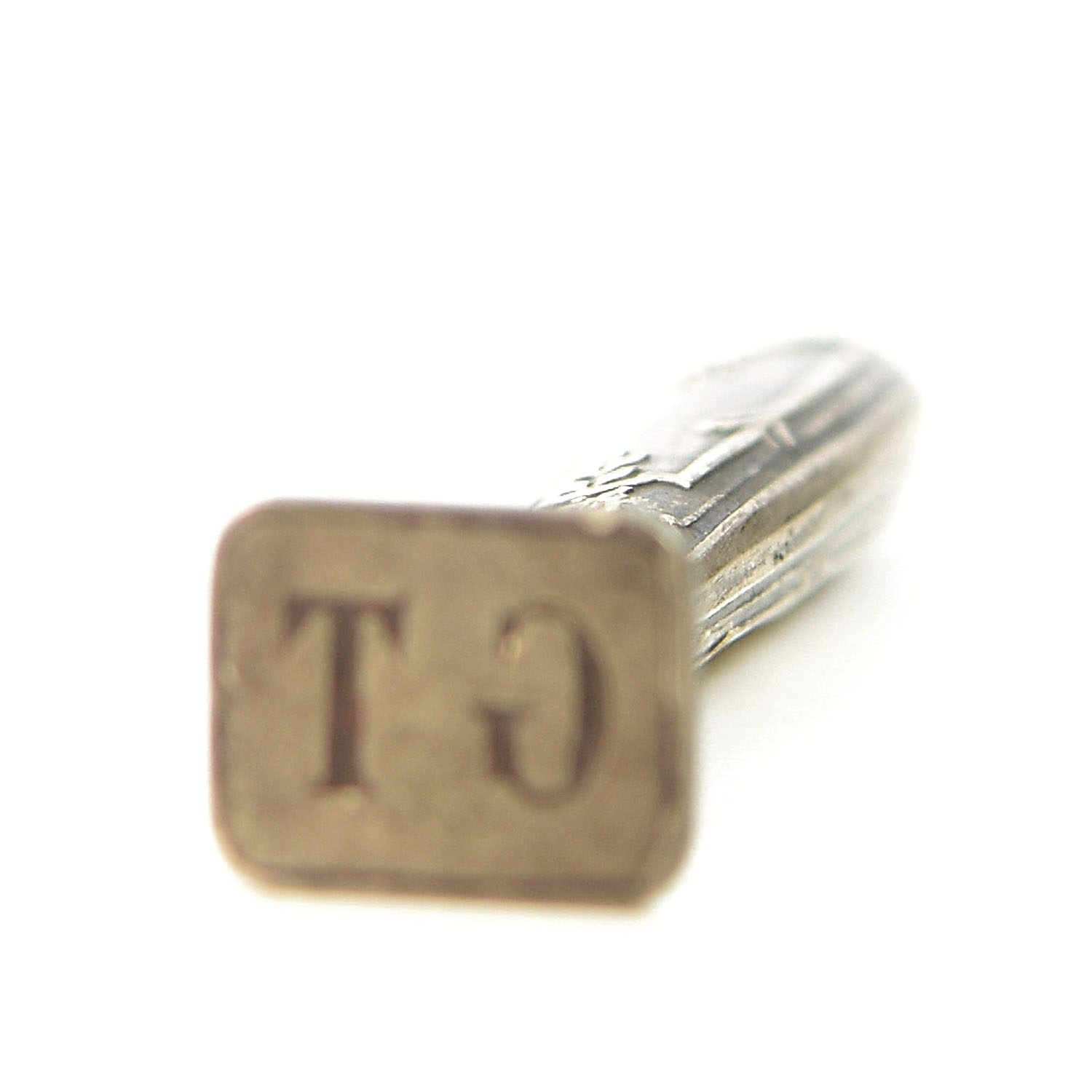 Sceau à cacheter de collection en argent ou métal argenté 