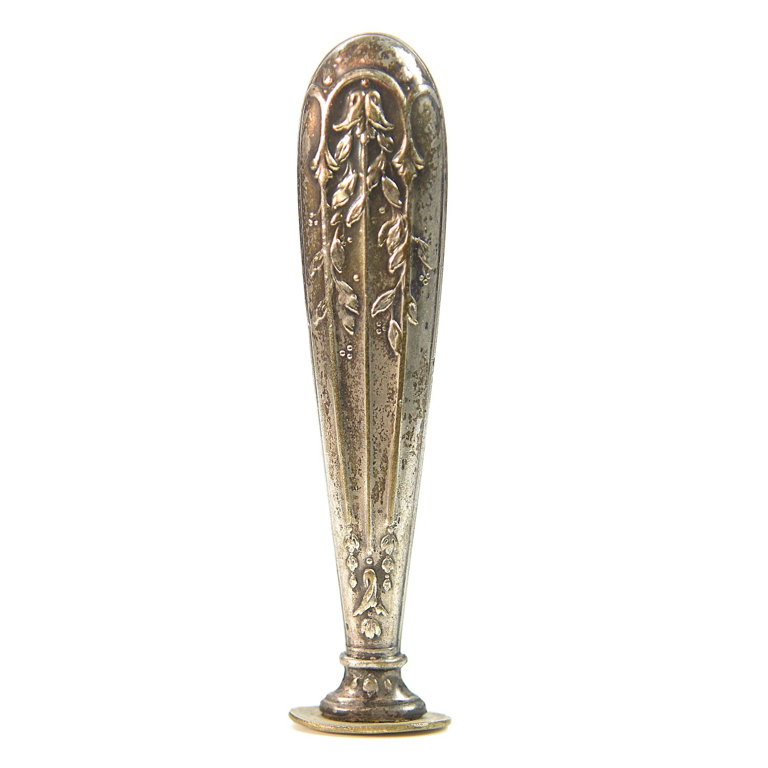 Sceau à cacheter de collection en argent ou métal argenté 