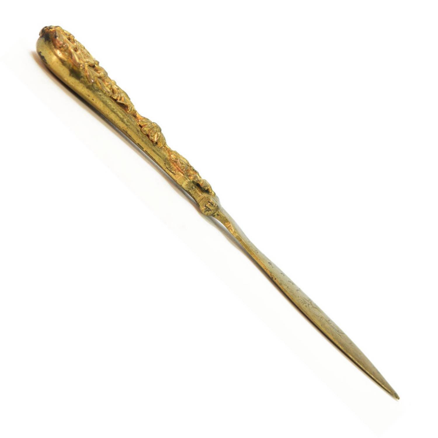 Porte plume en bronze 