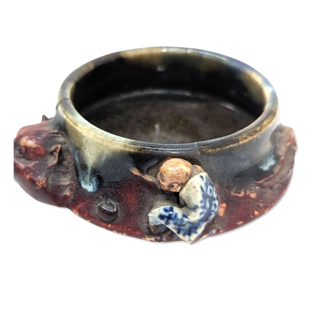 Ancienne petite coupelle Chinoise en grès 
