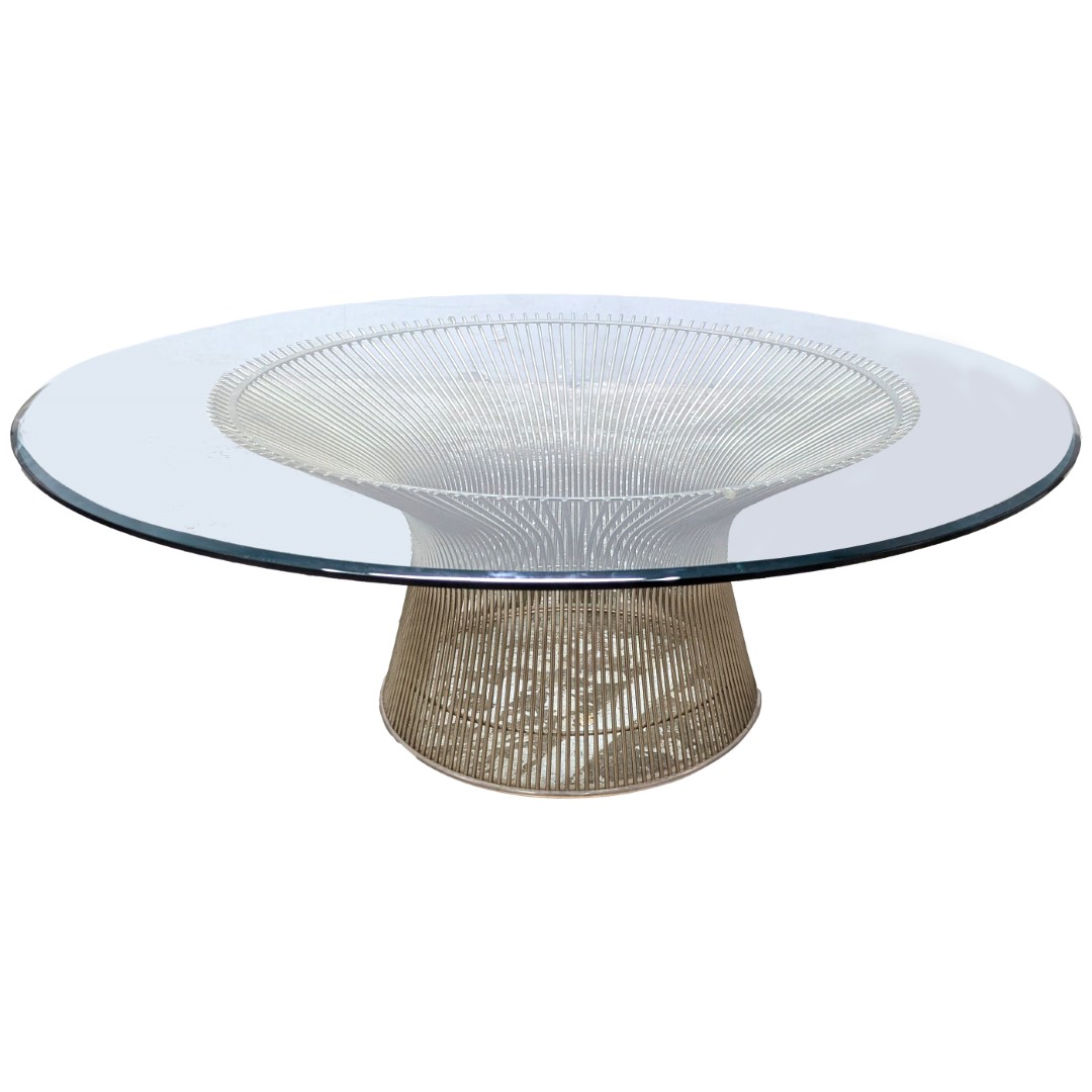 Table basse Warren Platner édition Knoll 1960 