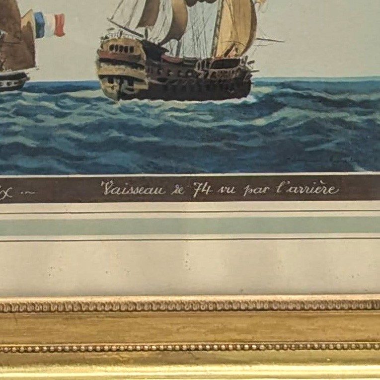 Jean Jérôme Beaugean frégate saluant à la voix
