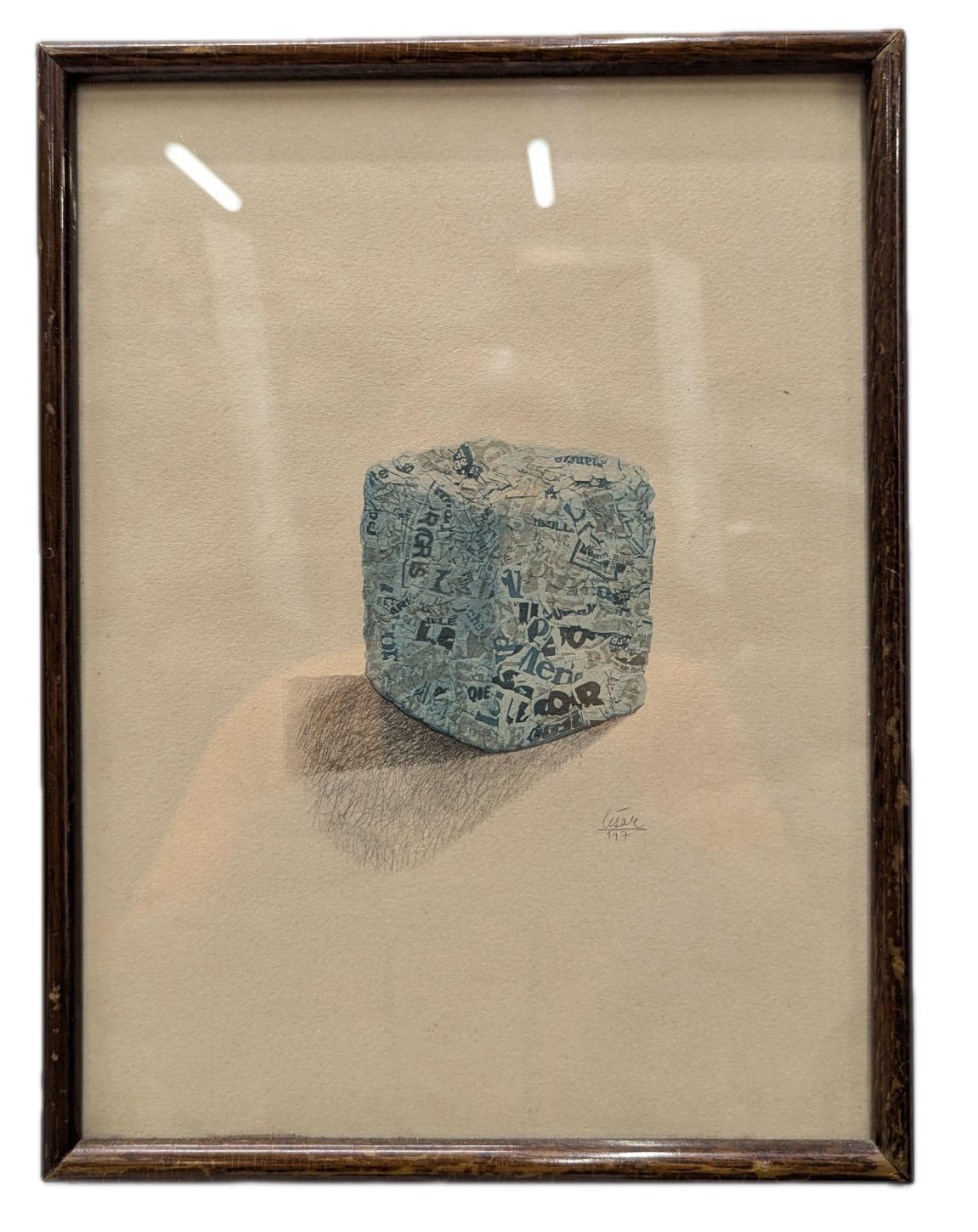 Compression de César Gravure 
